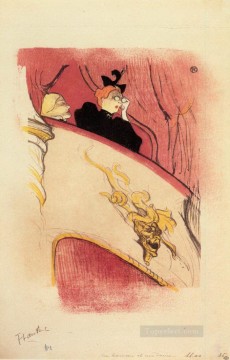  henri - la caja con la máscara dorada 1893 Toulouse Lautrec Henri de